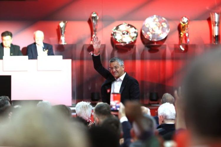 Bayern Munich president Herbert Hainer